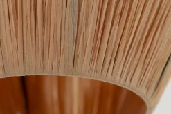 Aimee, Hanglamp, Raffia En Ijzer, S