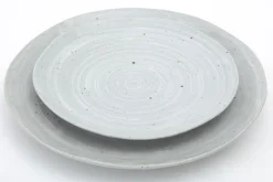 Alanah, Bord, Keramiek, Grijs, 21,5Cm
