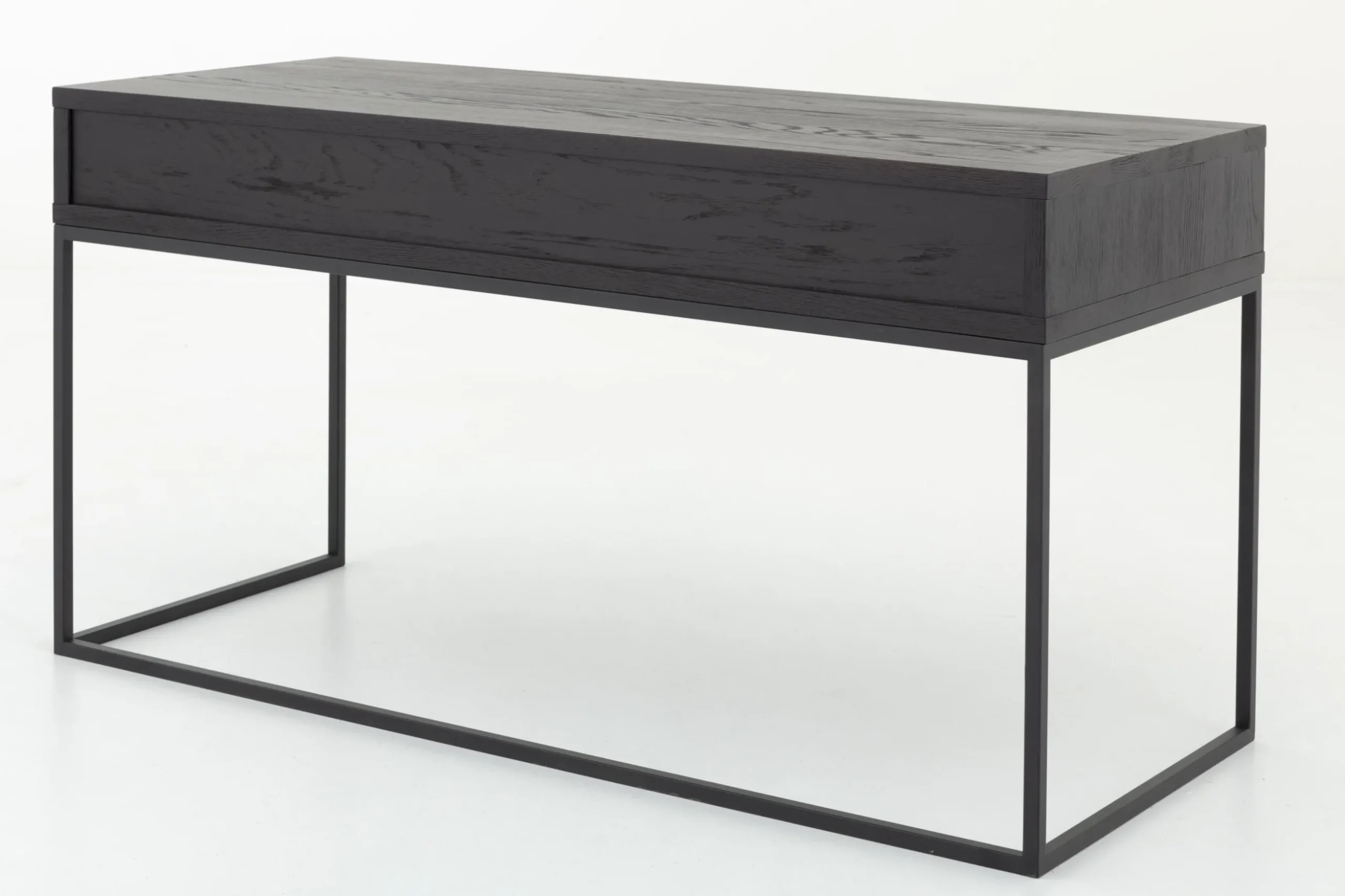 Armand, Bureau, Zwart Eiken En Metaal