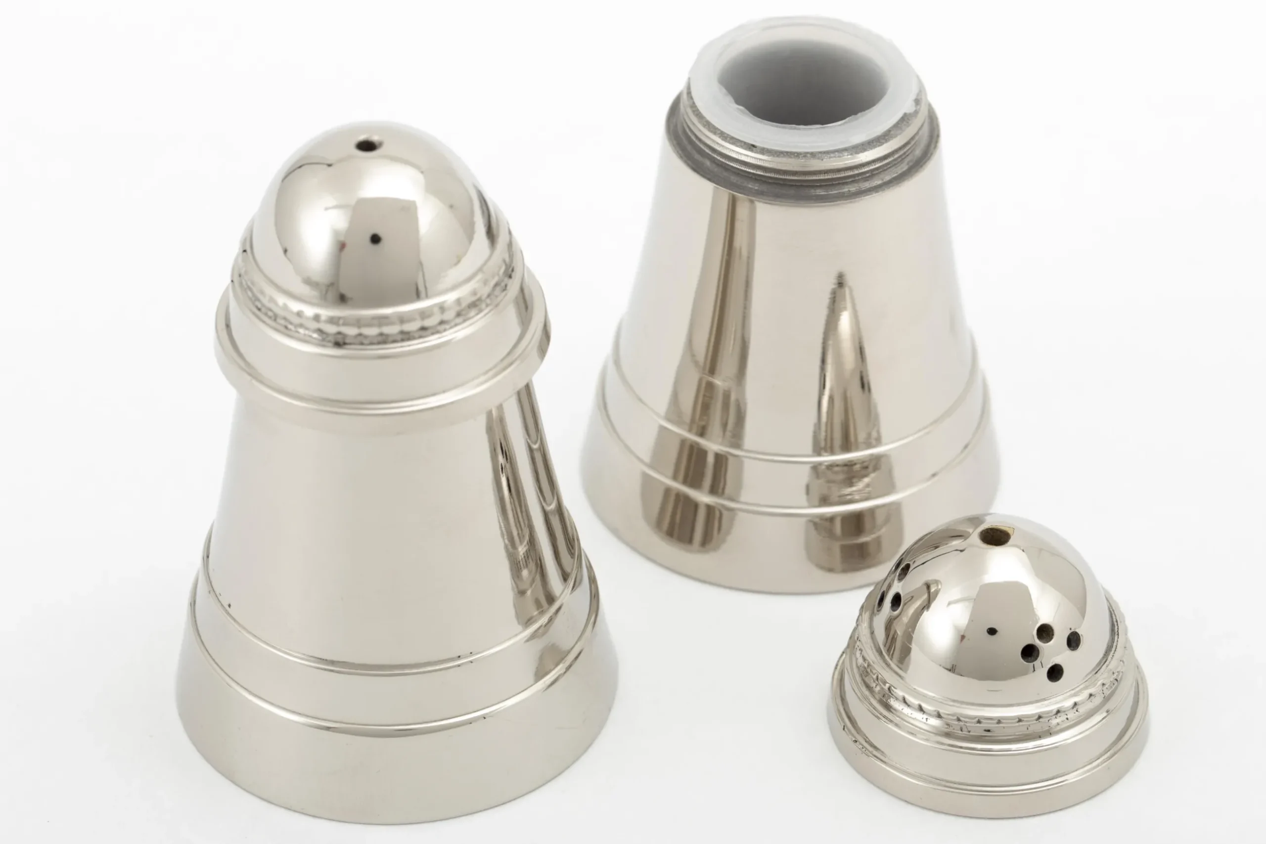 Babimo, Peper- En Zoutset, Nikkel, Set Van 2