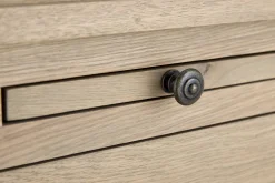 Balmore, Boekenkast, Verweerd Eiken, 3-Delig, Met Ladder