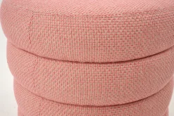 Beatrice, Poef, Rond, Roze