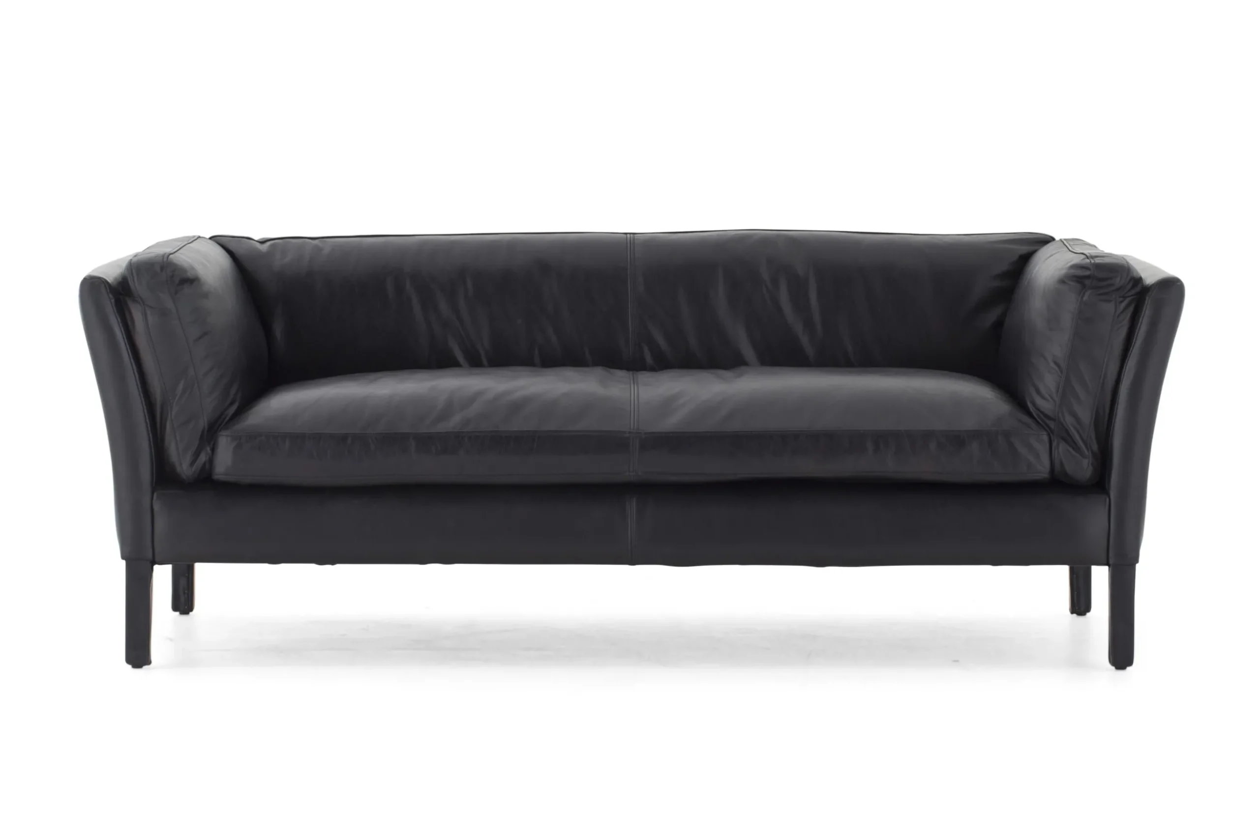 Bellamy, Bank, Zwart, Leer, 2,5-Zits