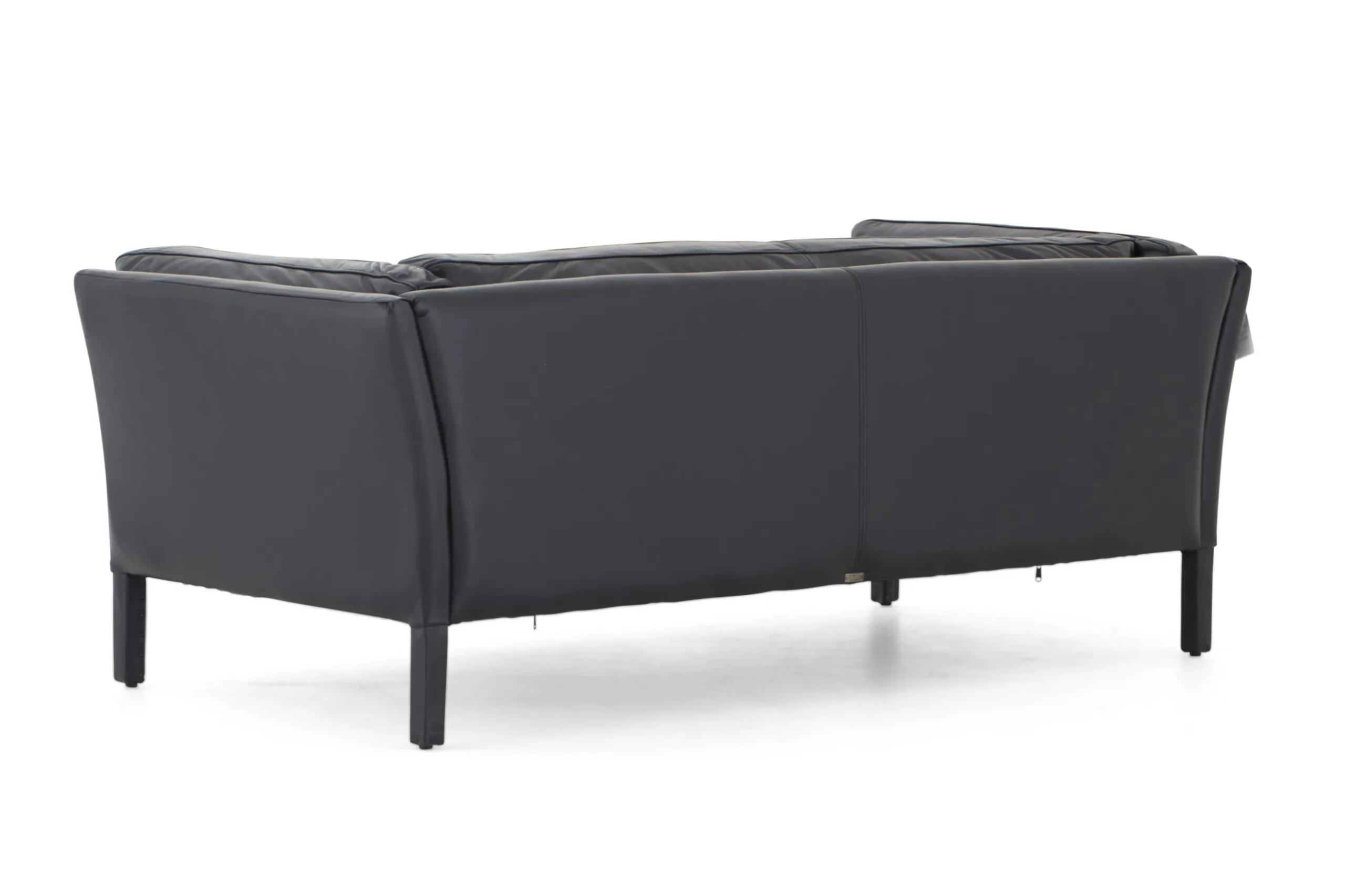 Bellamy, Bank, Zwart, Leer, 2,5-Zits