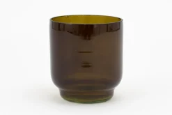 Berami, Theelichthouder, Glas, Bruin