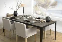 Billy, Fauteuil, Berken, Gebroken Wit Linnen