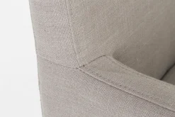 Billy, Fauteuil, Berken, Gebroken Wit Linnen