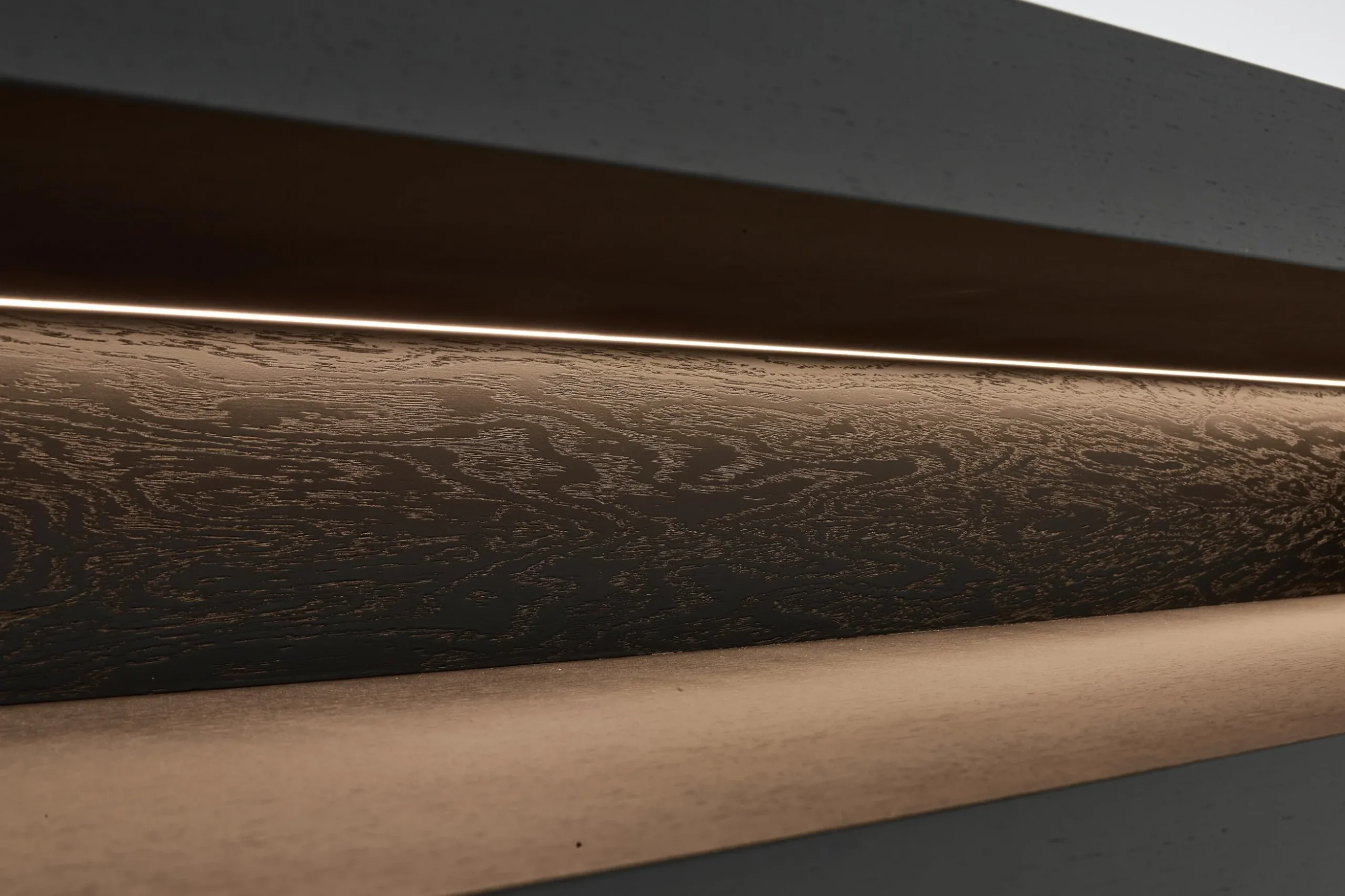 Bjorn, Dressoir, Zwart, 4 Deurs, Met Dimbare Led-Verlichting