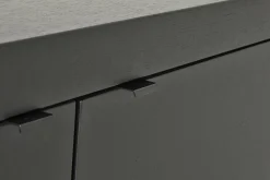 Bjorn, Tv-Meubel, Zwart, 2 Deuren, 4 Lades