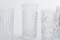 Bogart, Hoog Glas, Handgeslepen, Set Van 6