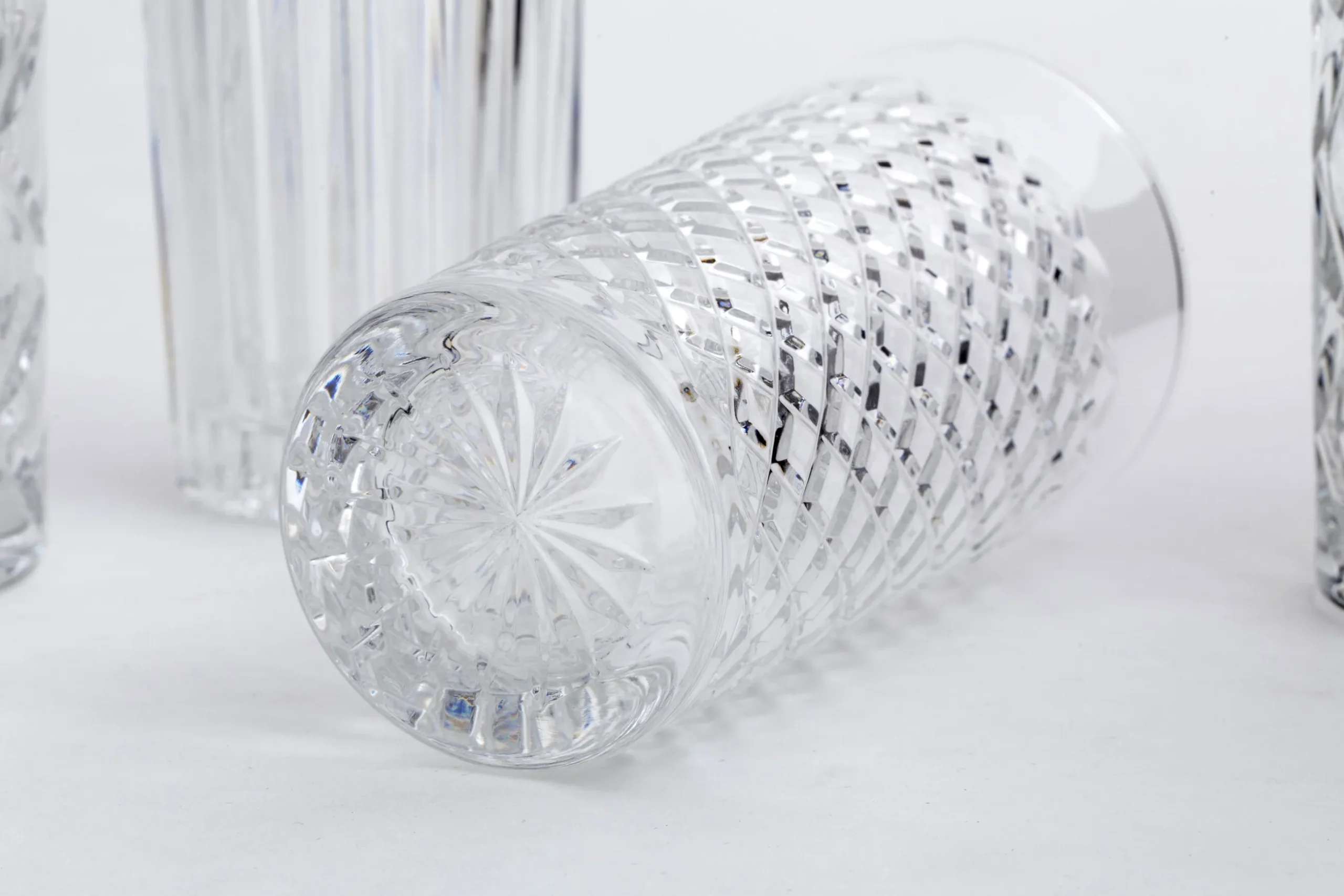 Bogart, Hoog Glas, Handgeslepen, Set Van 6