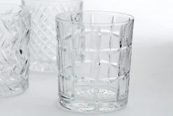 Bogart, Whiskyglas, Handgeslepen, Set Van 6
