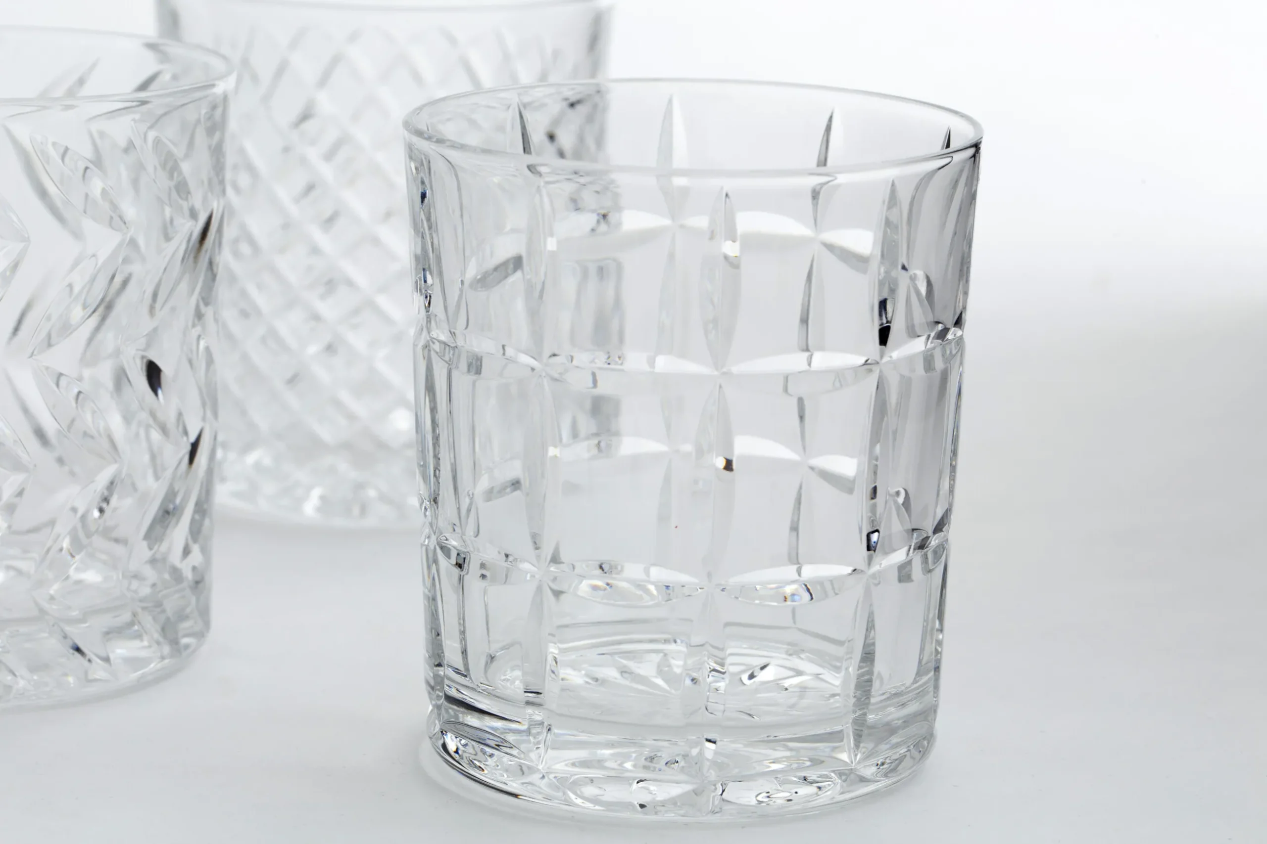 Bogart, Whiskyglas, Handgeslepen, Set Van 6