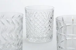 Bogart, Whiskyglas, Handgeslepen, Set Van 6