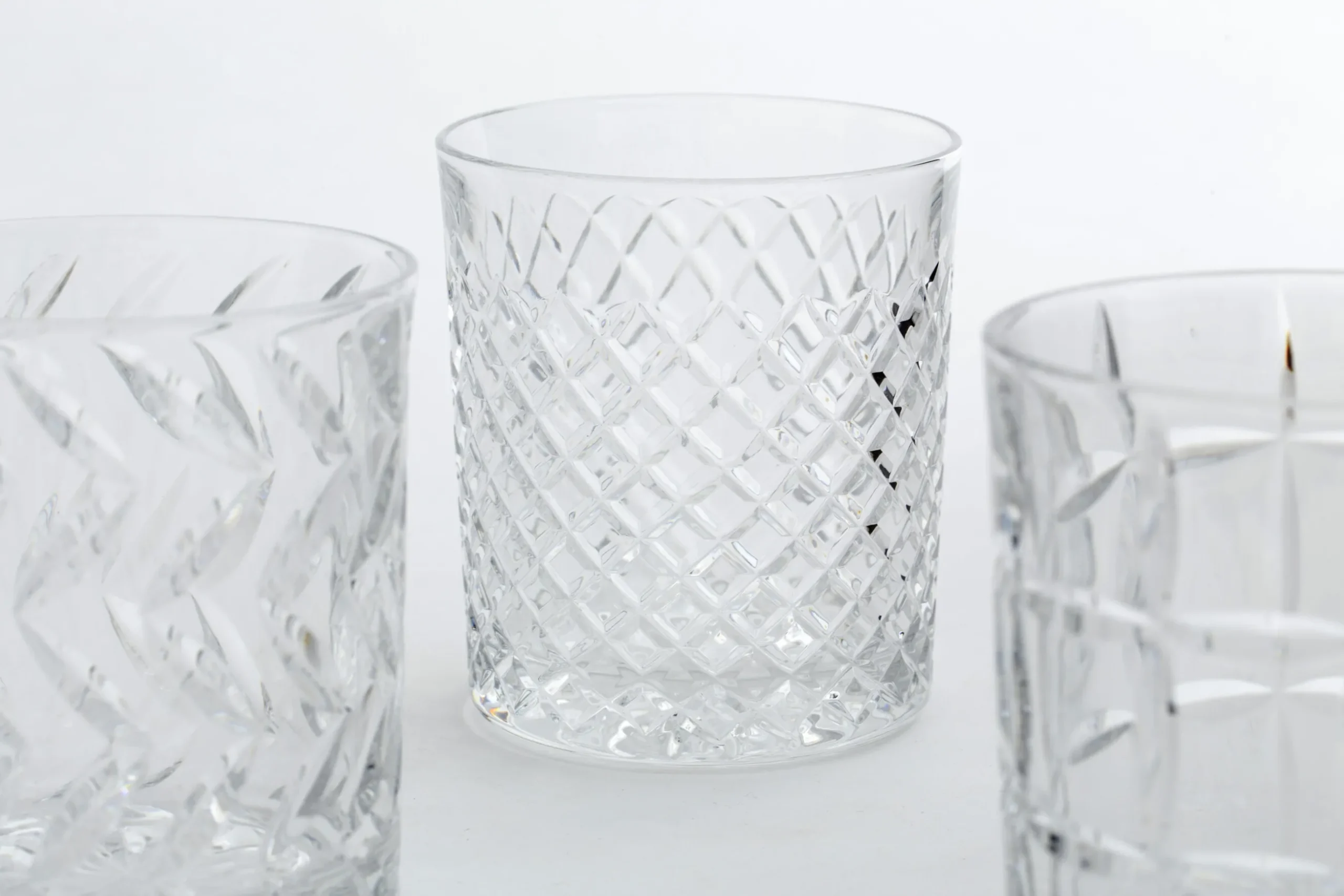 Bogart, Whiskyglas, Handgeslepen, Set Van 6