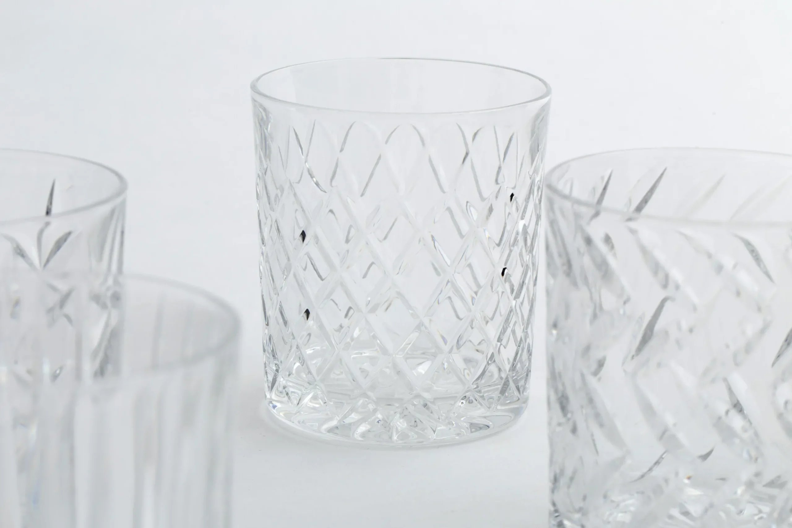 Bogart, Whiskyglas, Handgeslepen, Set Van 6
