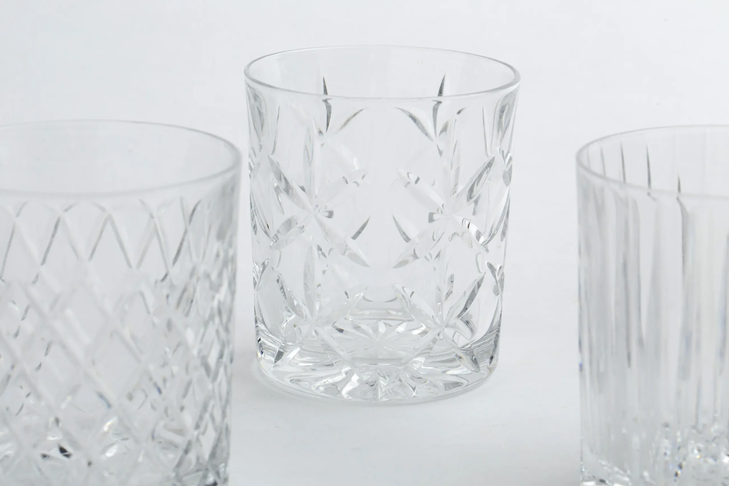 Bogart, Whiskyglas, Handgeslepen, Set Van 6