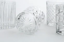 Bogart, Whiskyglas, Handgeslepen, Set Van 6