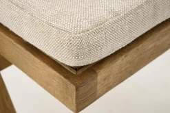 Bruno, Fauteuil, Eiken, Riet, Met Kussen