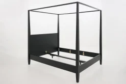 Cape Cod, Hemelbed, Zwart, 180 Cm