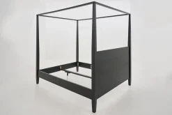 Cape Cod, Hemelbed, Zwart, 180 Cm