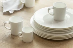 Cathy, Bord, Bone China, Wit, 19Cm