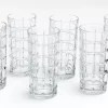 Chopin, Hoog Glas, Handgeslepen, Set Van 6