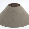 Circum, Lampenkap, Naturel En Grijs, Conisch, 45 Cm