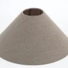 Circum, Lampenkap, Naturel En Grijs, Conisch, 30 Cm