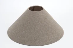 Circum, Lampenkap, Naturel En Grijs, Conisch, 30 Cm