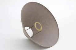 Circum, Lampenkap, Naturel En Grijs, Conisch, 30 Cm