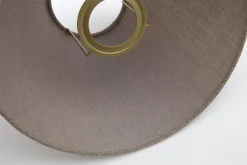 Circum, Lampenkap, Naturel En Grijs, Conisch, 30 Cm