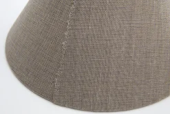 Circum, Lampenkap, Naturel En Grijs, Conisch, 30 Cm