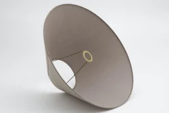 Circum, Lampenkap, Naturel En Grijs, Conisch, 55 Cm