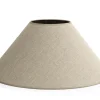 Circum, Lampenkap, Natuurlijk En Zilver, Conisch, 55 Cm