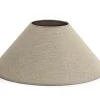 Circum, Lampenkap, Natuurlijk En Zilver, Conisch, 45 Cm