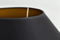 Circum, Lampenkap, Zwart En Goud, Conisch, 55 Cm