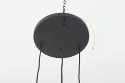 Cirino, Hanglamp, Zwart, 3 Lampenkappen
