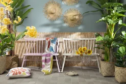Claire, Tuinbank, Retro Roze