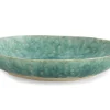 Cresta, Serveerschaal, Keramiek, Turkoois, Rond, 37 Cm