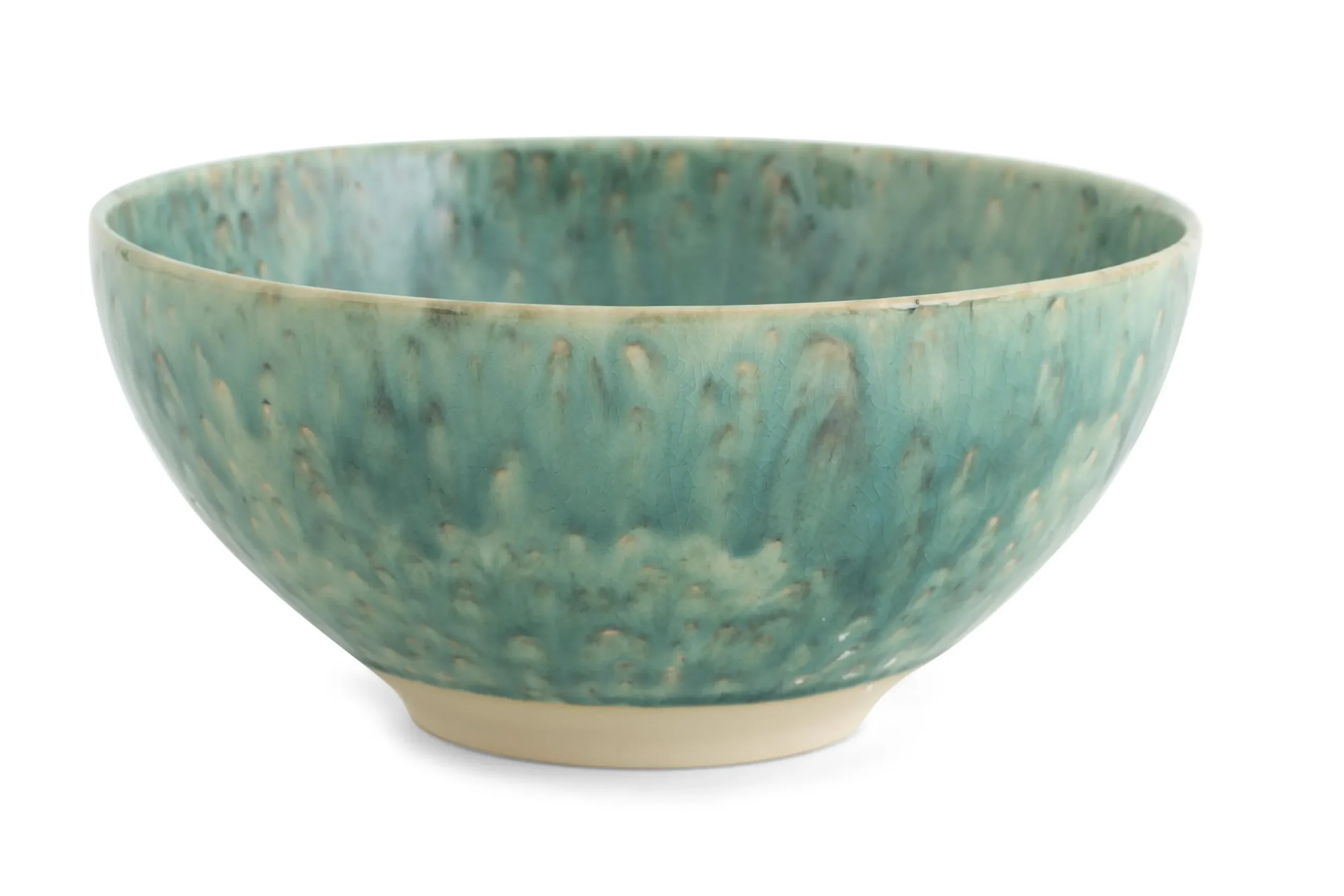 Cresta, Serveerschaal, Keramiek, Turkoois, Rond, 24Cm