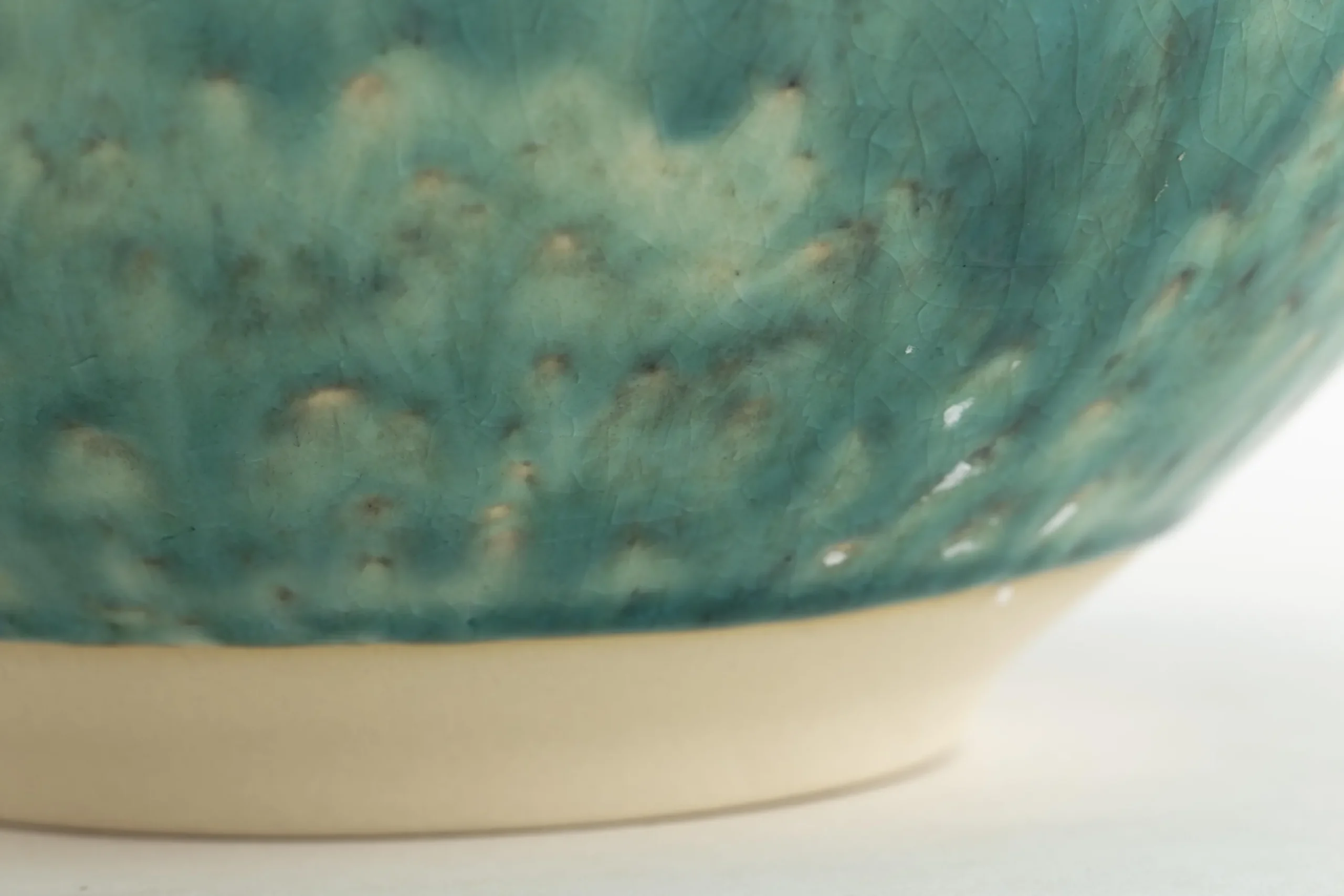 Cresta, Serveerschaal, Keramiek, Turkoois, Rond, 24Cm
