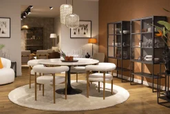 Fancy, Fauteuil, Stof, Wit