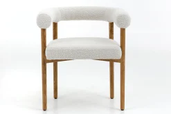 Fancy, Fauteuil, Stof, Wit