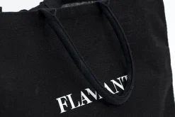 Flamant Tas, Boodschappentas, Jute, Zwart