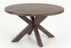 Forino, Eettafel, Gerookt Eiken, Rond, 110 Cm
