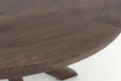 Forino, Eettafel, Gerookt Eiken, Rond, 110 Cm