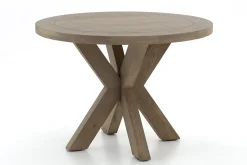 Forino, Eettafel, Verweerd Eiken, Rond, 110 Cm