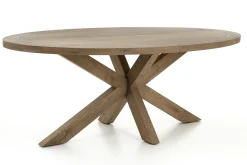 Forino, Eettafel, Verweerd Eiken, 210 Cm, Model 2