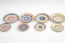 Hadera, Bord, 19 Cm, Multi, Model 4